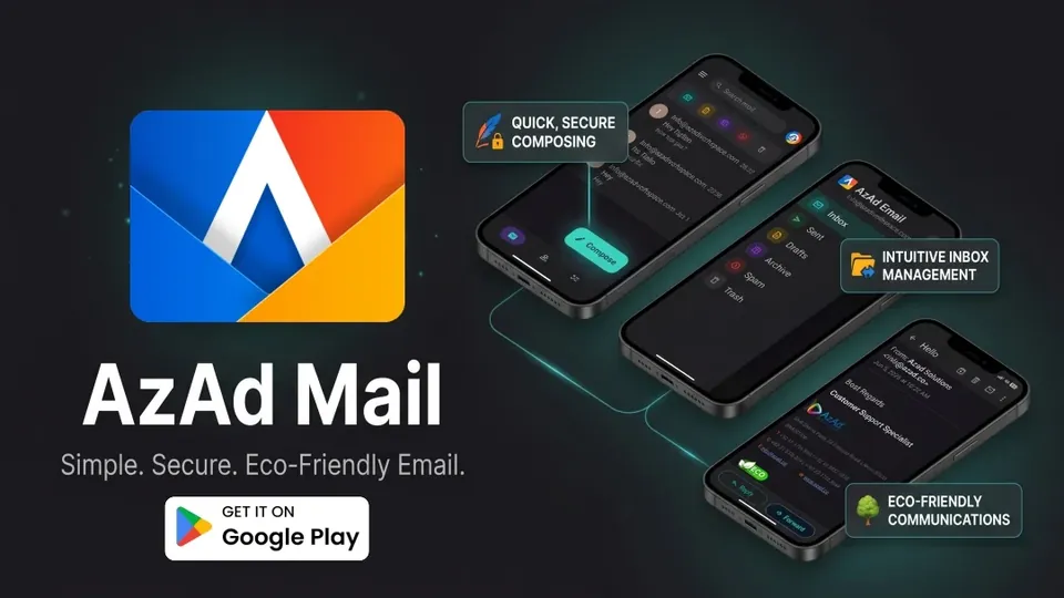 AzAd Email Android app