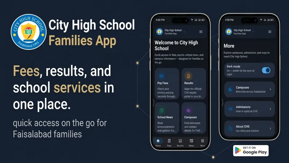 City High School Android app
